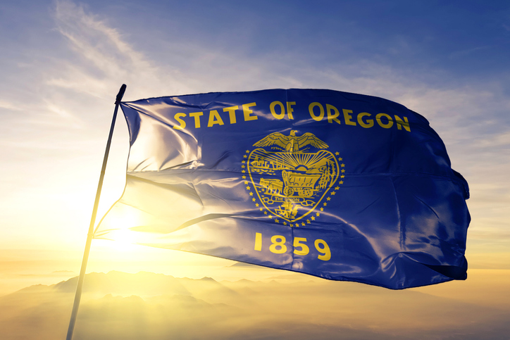 Oregon state flag